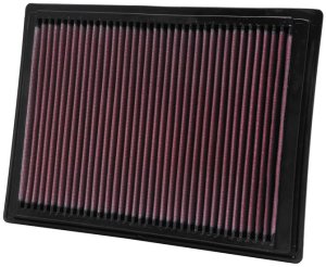 Lincoln Navigator Performance Air Intake - K&N Engineering - High-Flow Air Filter - `05-`06